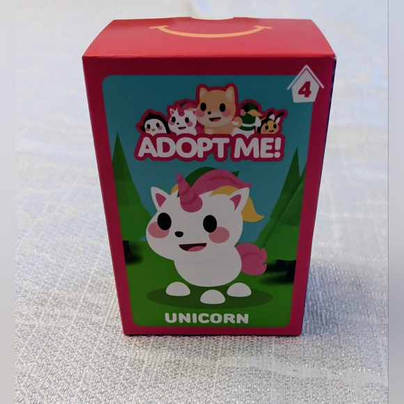 2023 McDonald's Happy Meal toy Adopt Me #4 Unicorn - Picture 3 of 8